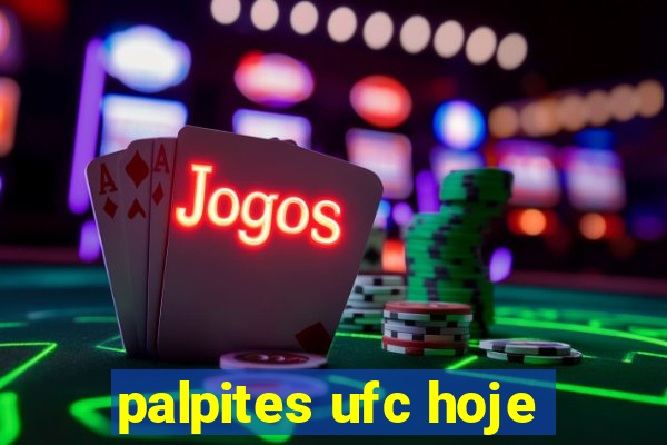 palpites ufc hoje